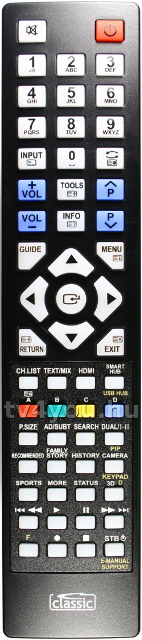 A CLASSIC távirányítók 100%-osan helyettesítik az eredetit.