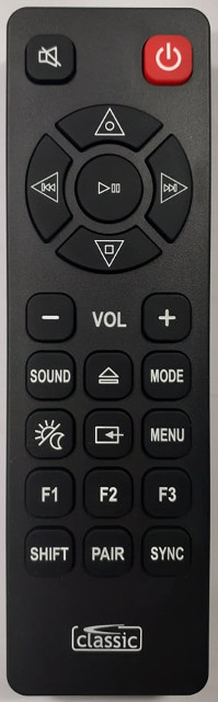 A CLASSIC távirányítók 100%-osan helyettesítik az eredetit.