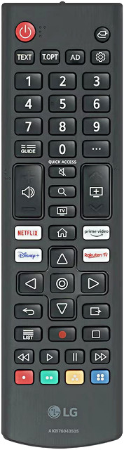 Eredeti távirányító.