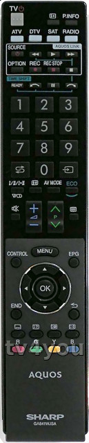 SHARP RRMCGA841WJSA