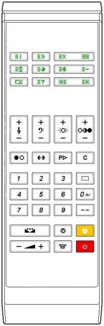 ITT távirányító | ITT TV-szerviz